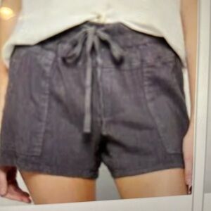 Kut From The Kloth Christina Smocked Band Linen Short